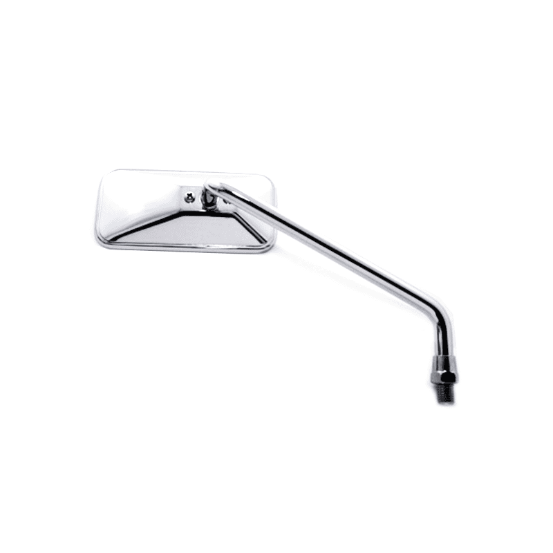 Rearview mirror Bobber long chrome right