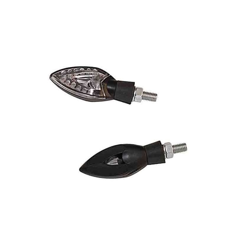 Shin Yo Led winkers Spades pair black matt