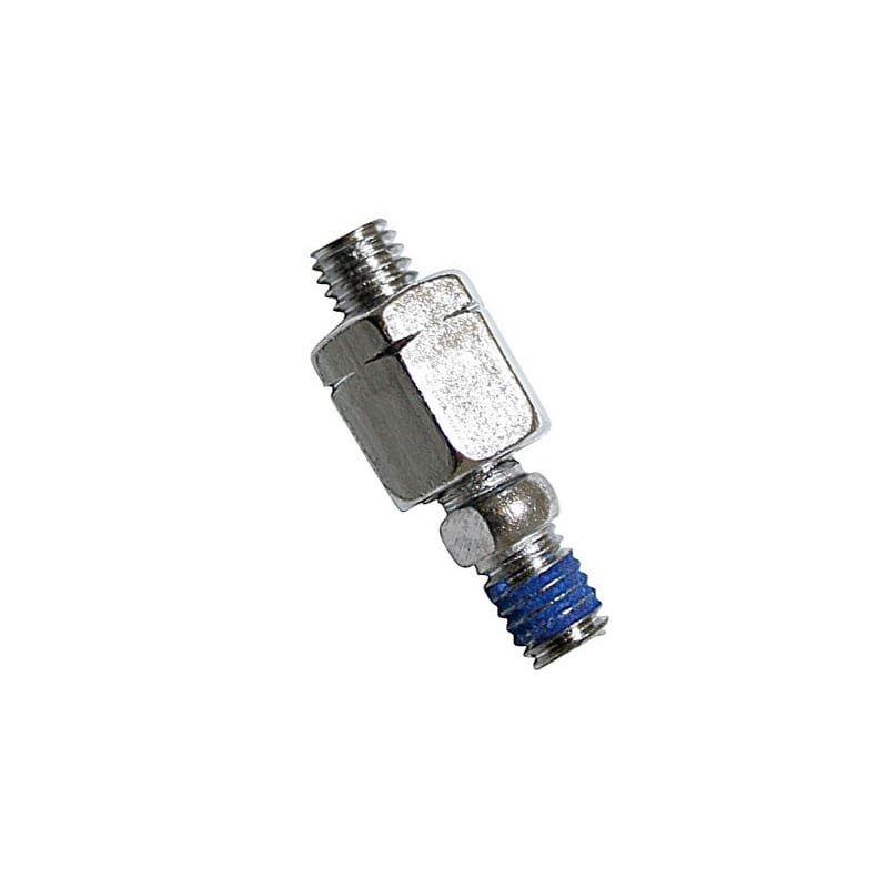 Rearview mirror adapter left-right bolt-bolt M8x1.25 chrome
