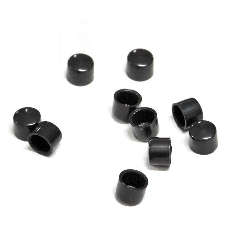 Hexagonal head bolt cover M6-M10 plastic black set 10pc