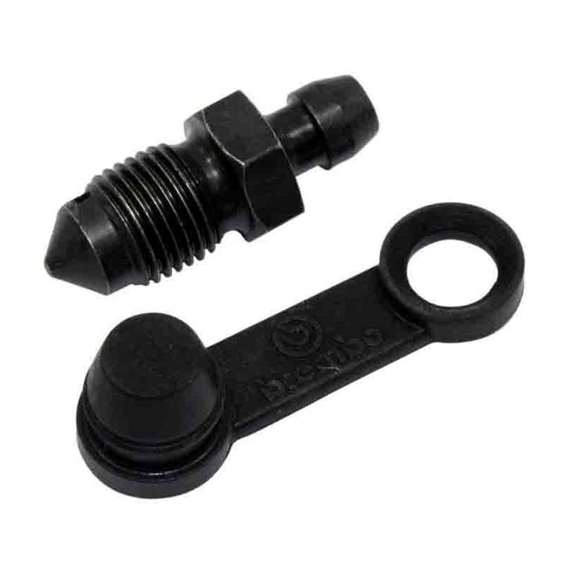 Brems entlüfterschraube M10x1 länge 29mm komplett schwarz Brembo mit Ring