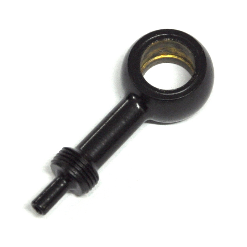 Banjo bolt fitting 10mm Allegri straight long steel black