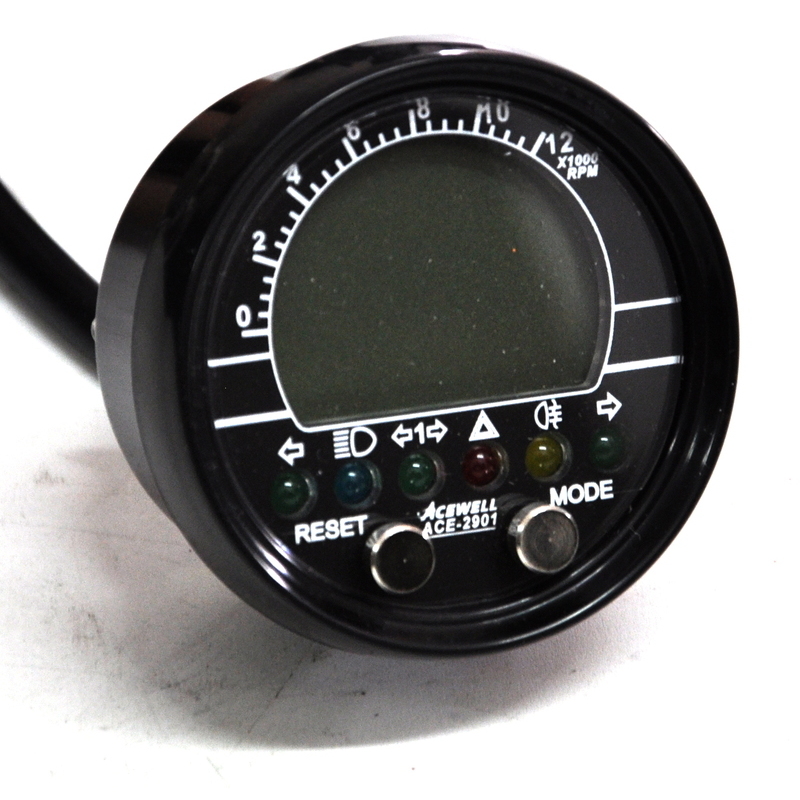Electronic tachometer AceWell 2901 black