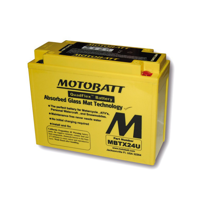 Battery Motobatt MBTX24U 12V-25Ah