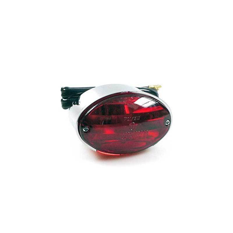 Halogen tail light Cat-Eye mini chrome