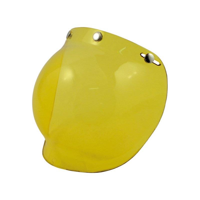 Bandit Helmets Motorcycle helmet visor Bandit Bubble yellow