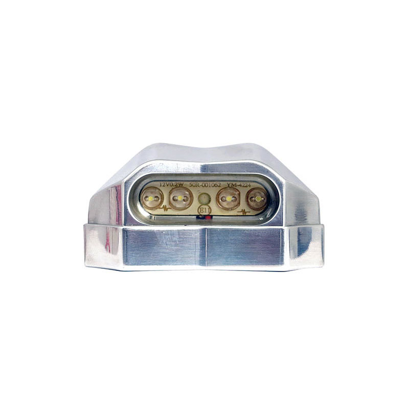 Led license plate light Edge chrome