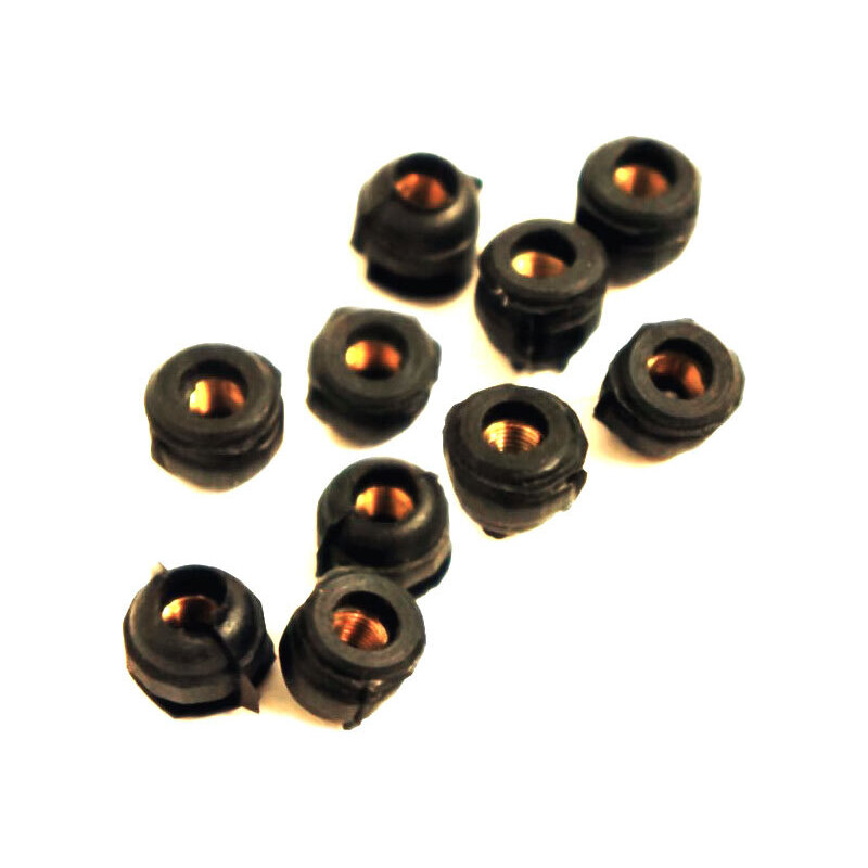 Fairing rubber nut M4x8mm set 10pc