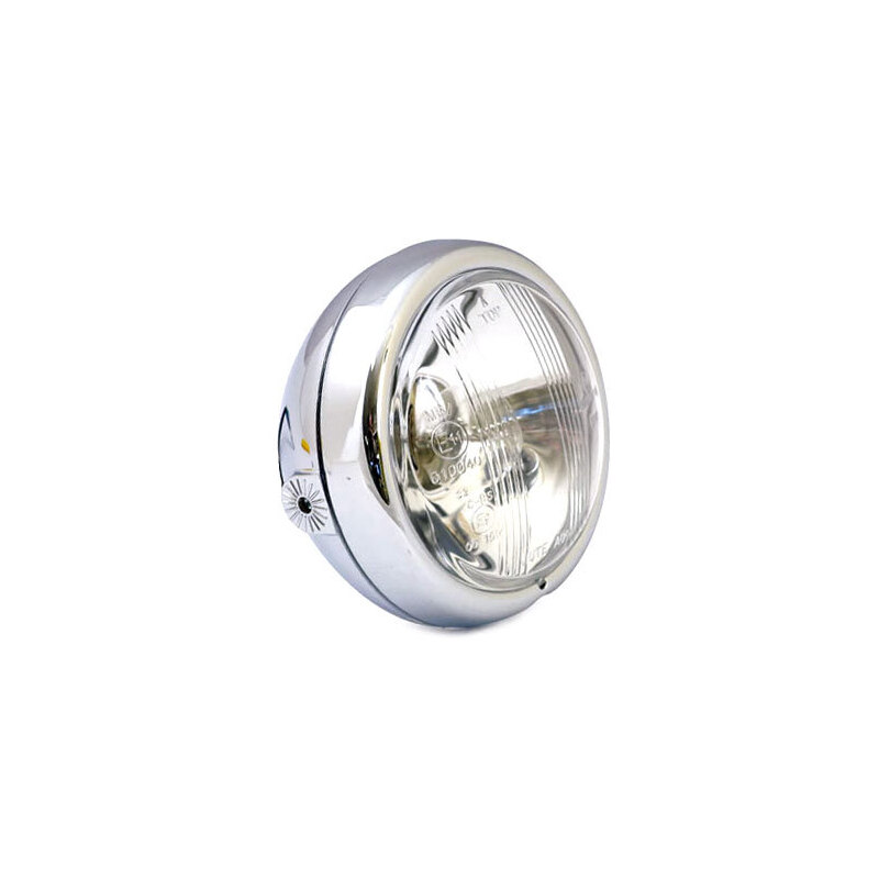 Halogen headlight 4.5'' Classic chrome