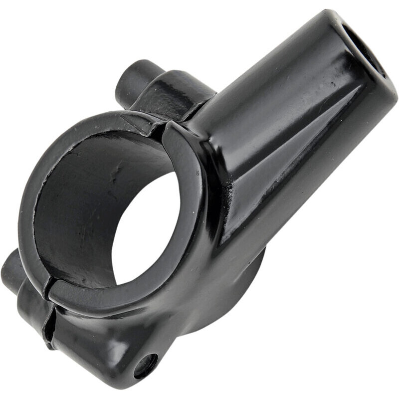 Mirror holder 22mm Classic black right