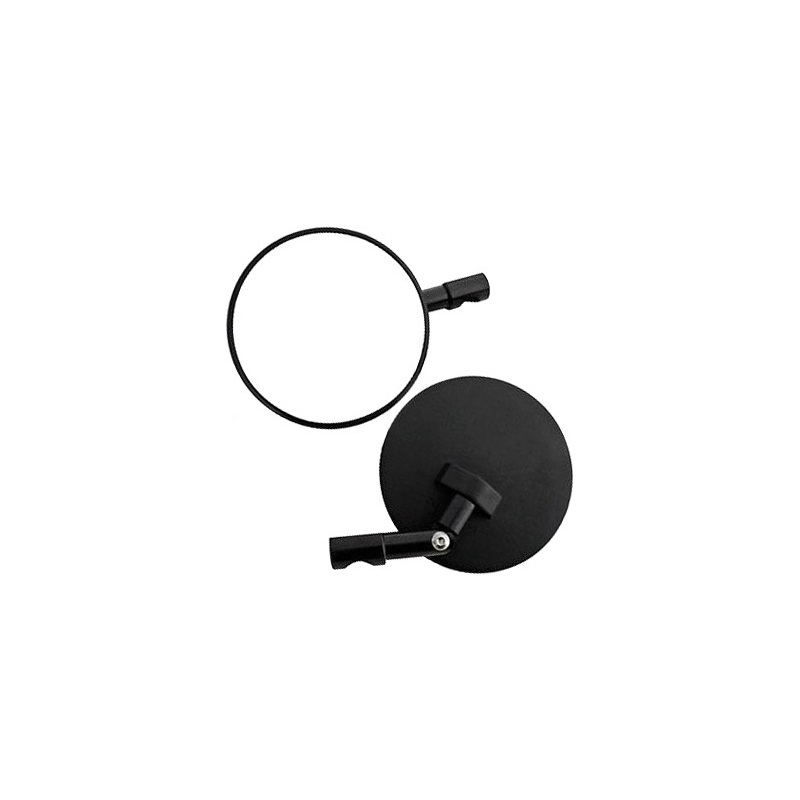 Parts Unlimited Rearview mirror bar-end Cafe Racer Type2 adjustable black pair