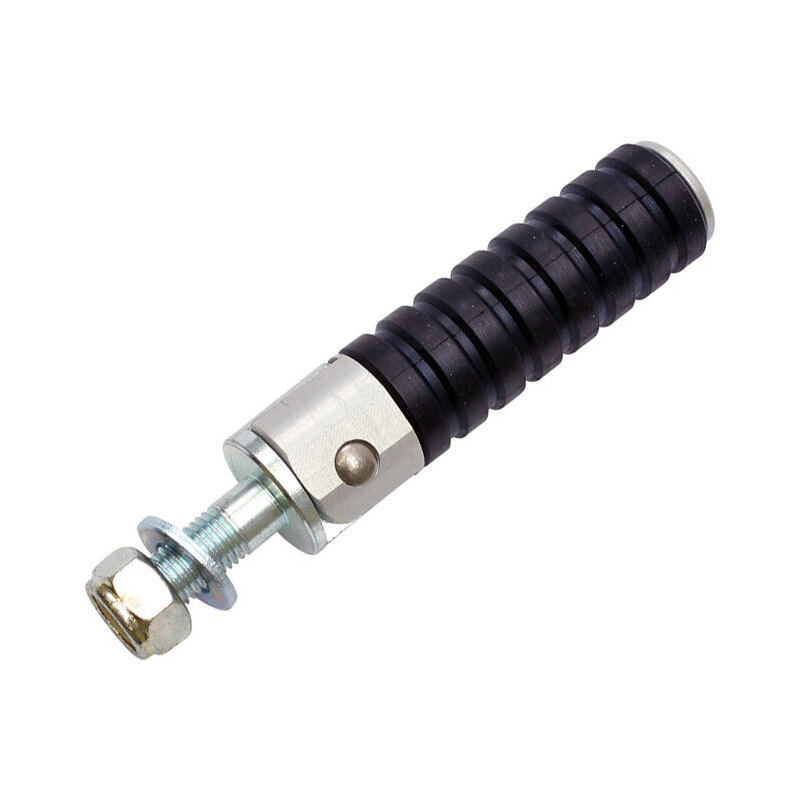 Footpeg Tarozzi M10x1.5 folding rubber long