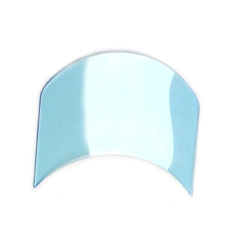 Number plate holder plexiglass flat