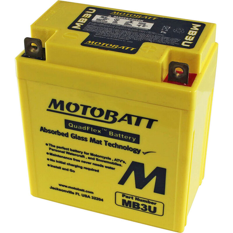 Battery MotoBatt MB3U 12V-3.8Ah