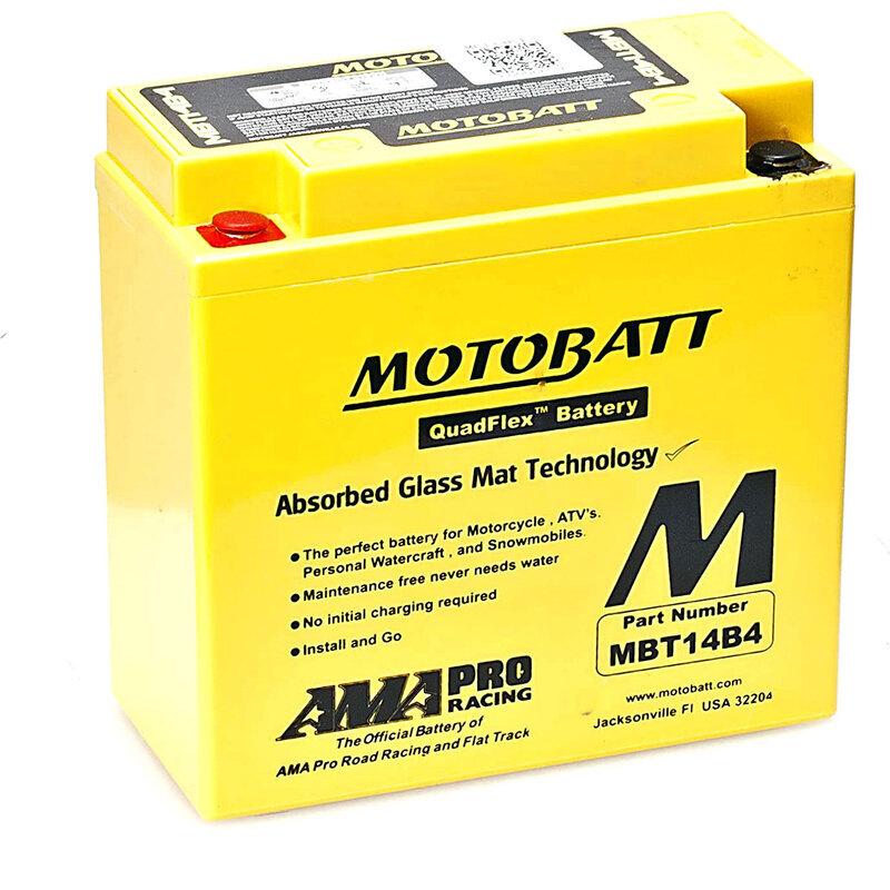 Battery MotoBatt MBT14B4 12V-13Ah