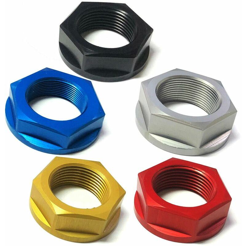 Steering head nut M24x1 alloy