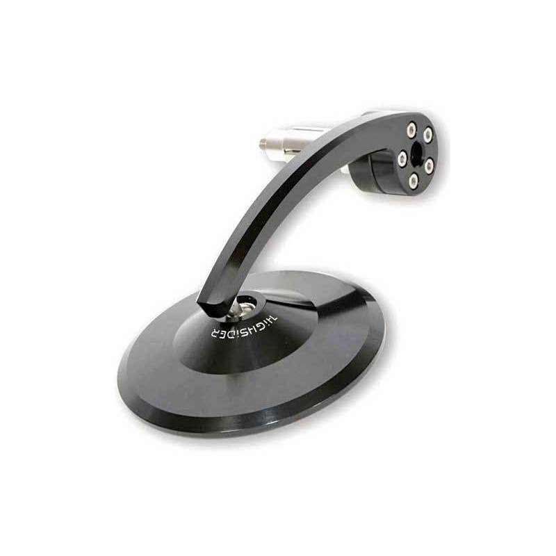 Rearview mirror bar-end Highsider Montana Evo black