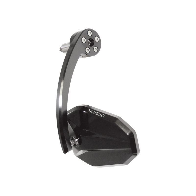 Rearview mirror bar-end Highsider Victory Evo black