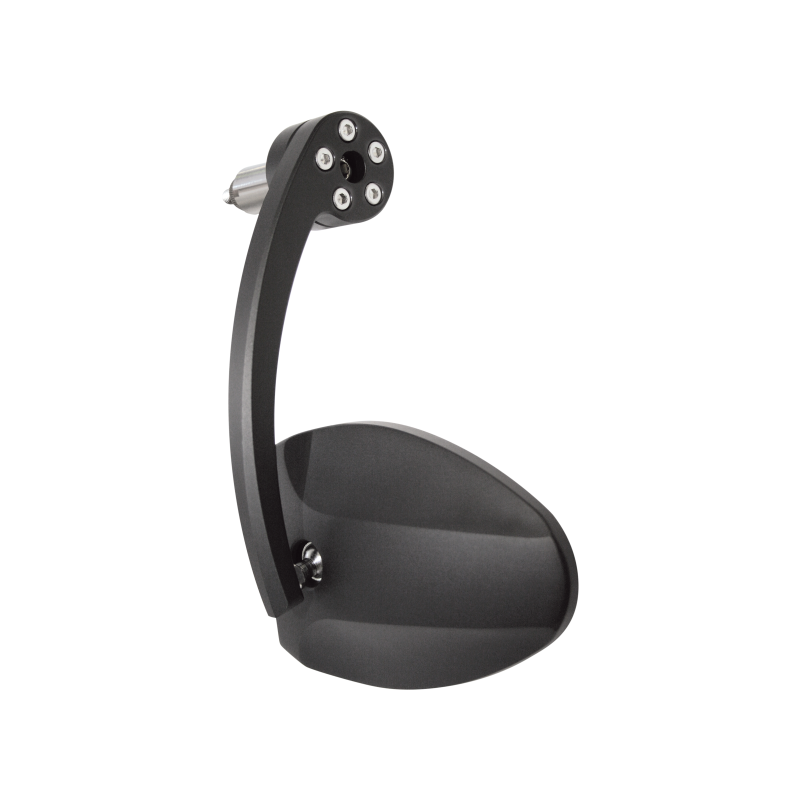 Rearview mirror bar-end Highsider Oval Evo black