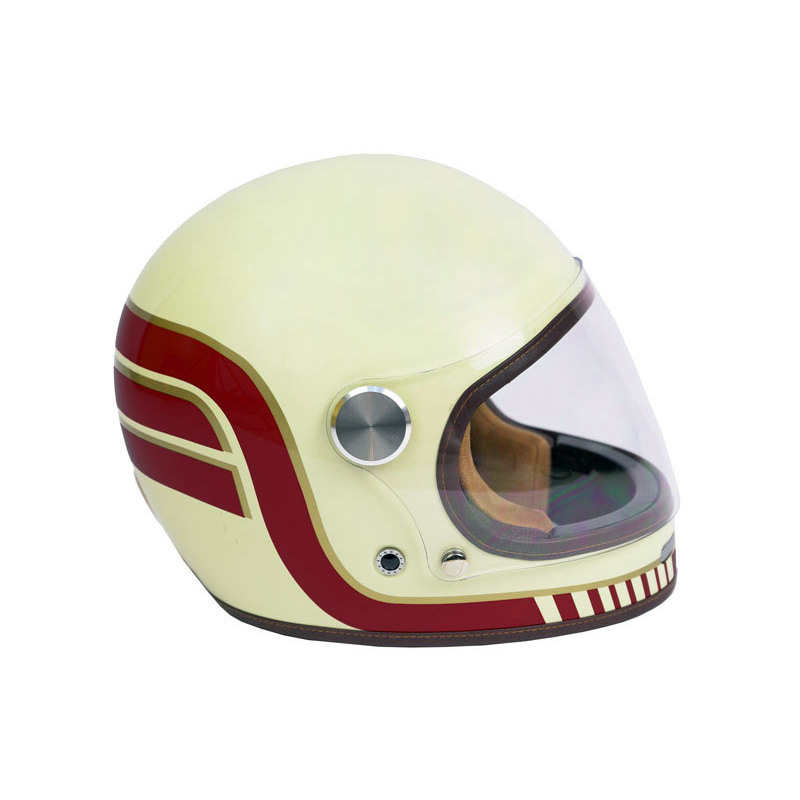 Motorcycle helmet full face By City Roadster II cream