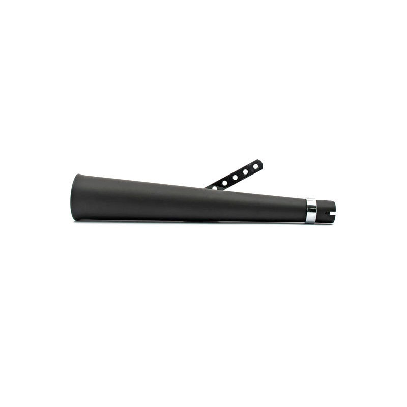 MCS Auspuff Schalldämpfer Megaphone Type1 kurz schwarz
