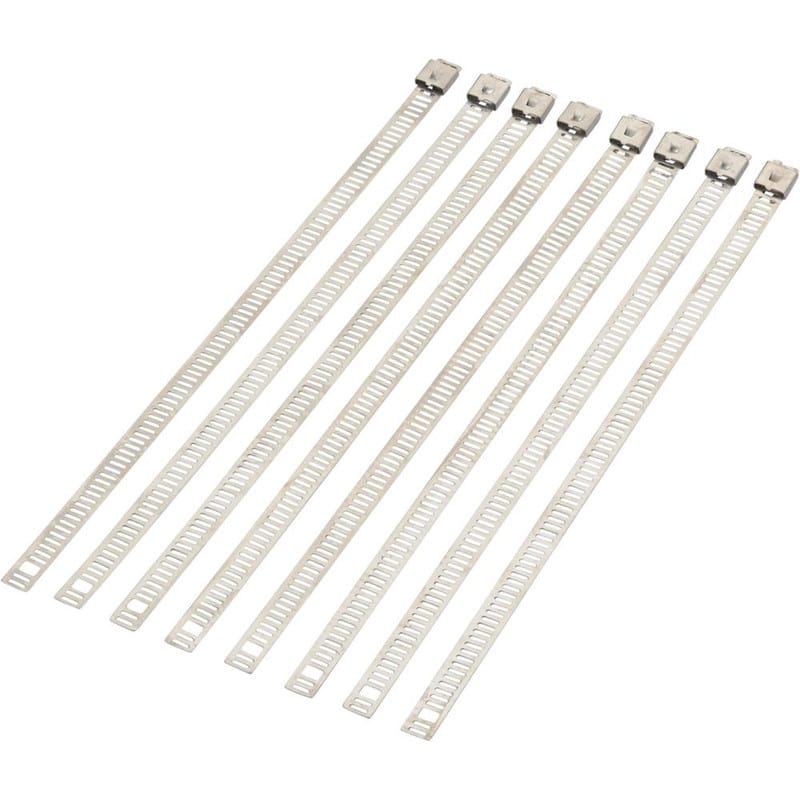 Strap set 205mm 8pc