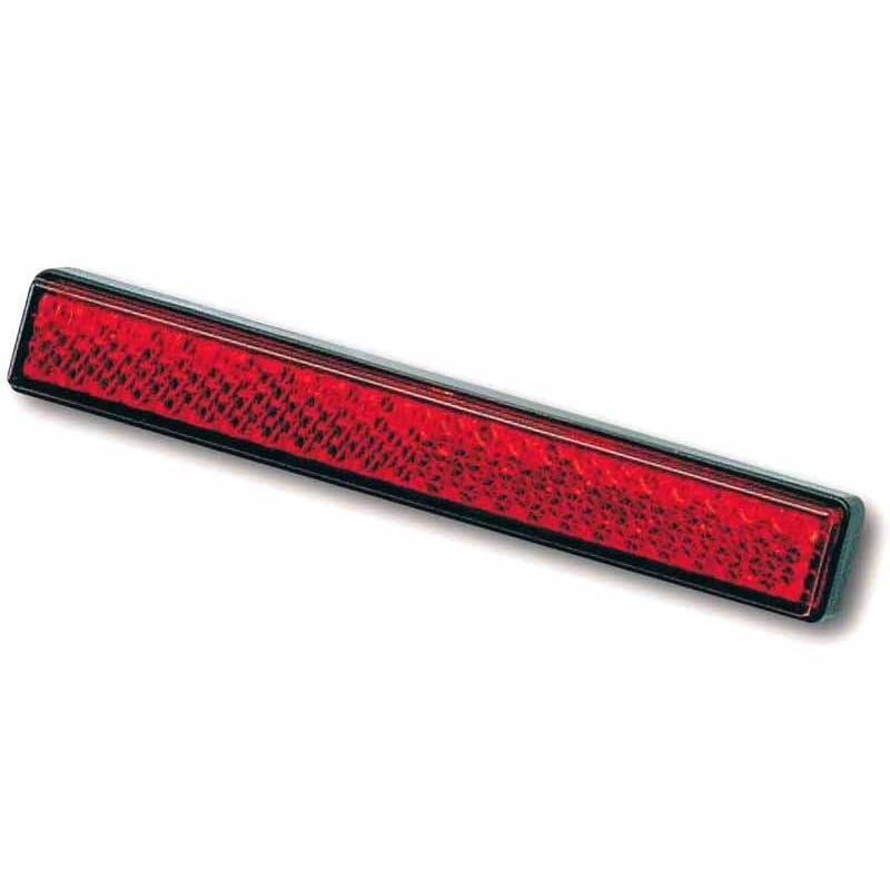 Rear reflector 100x13mm M5 red