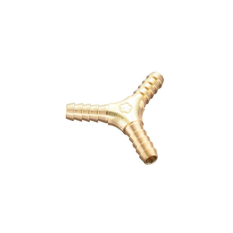 Fuel hose joint Y 6mm brass
