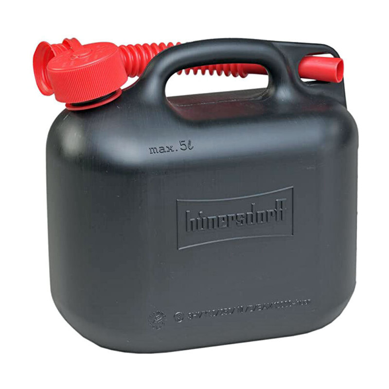 Hünersdorff Fuel tank 5lt plastic black