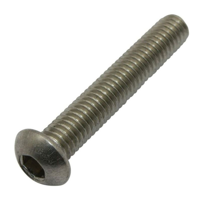 Bolt dome head M8x50mm