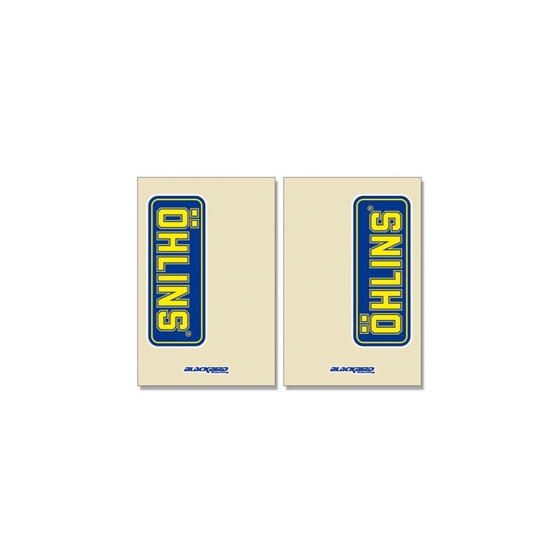 Aufkleber Ohlins 230x150mm paar