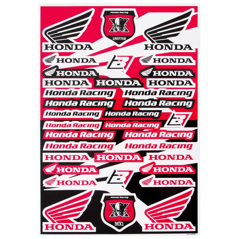 BlackBird Racing Aufkleber Honda kit
