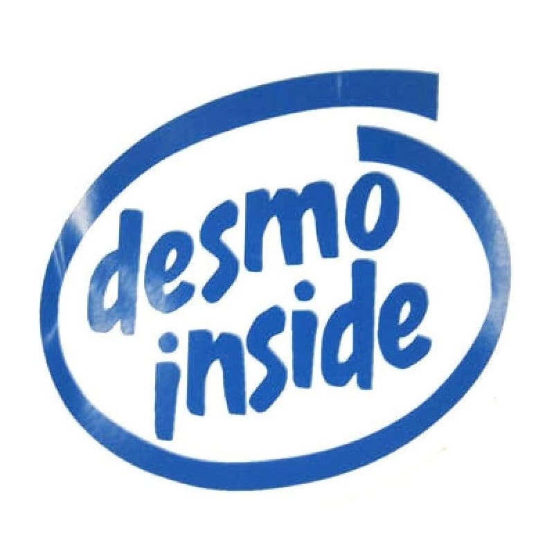 SD-Tec Aufkleber Desmo Inside
