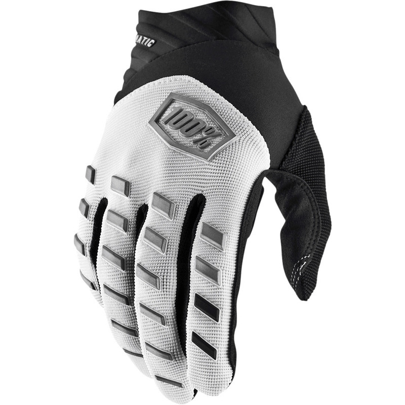 Motorcycle gloves 100% Airmatic white