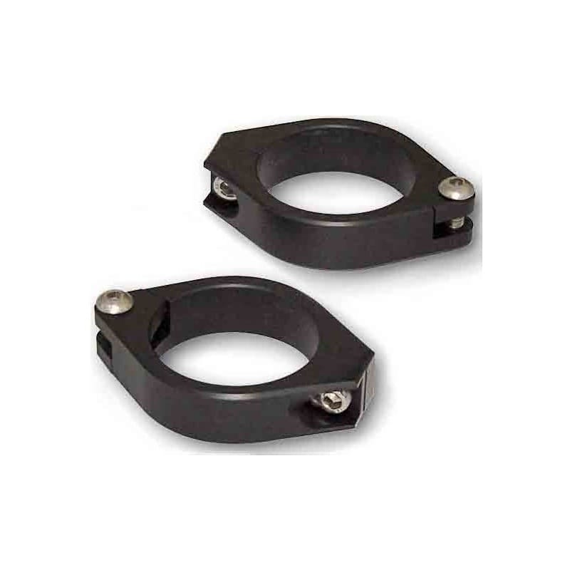 Fork tube clamps Highsider 35-37mm black pair