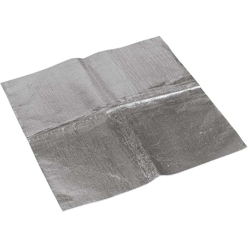 protector termico escape acero 45x45cm adhesivo moose racing