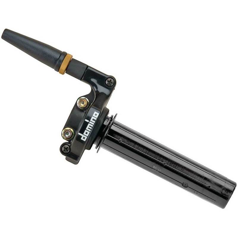 Gasgriff 22mm einzugig Tommaselli Scrambler schwarz