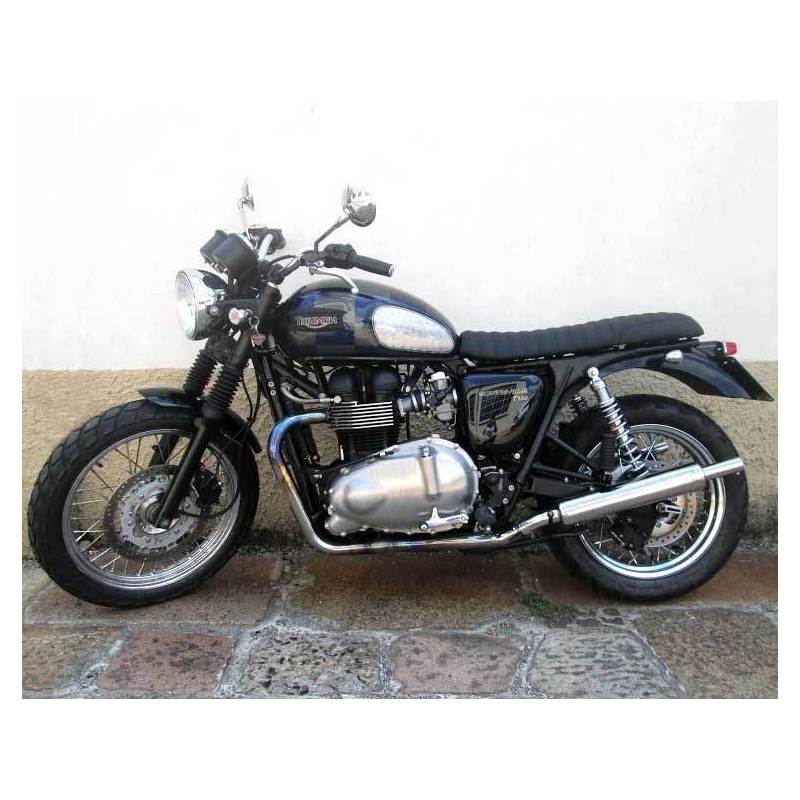 silenciador de escape triumph bonneville mass classic par