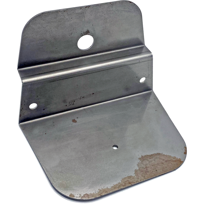 Air box cover BMW R Boxer 2V steel drilled