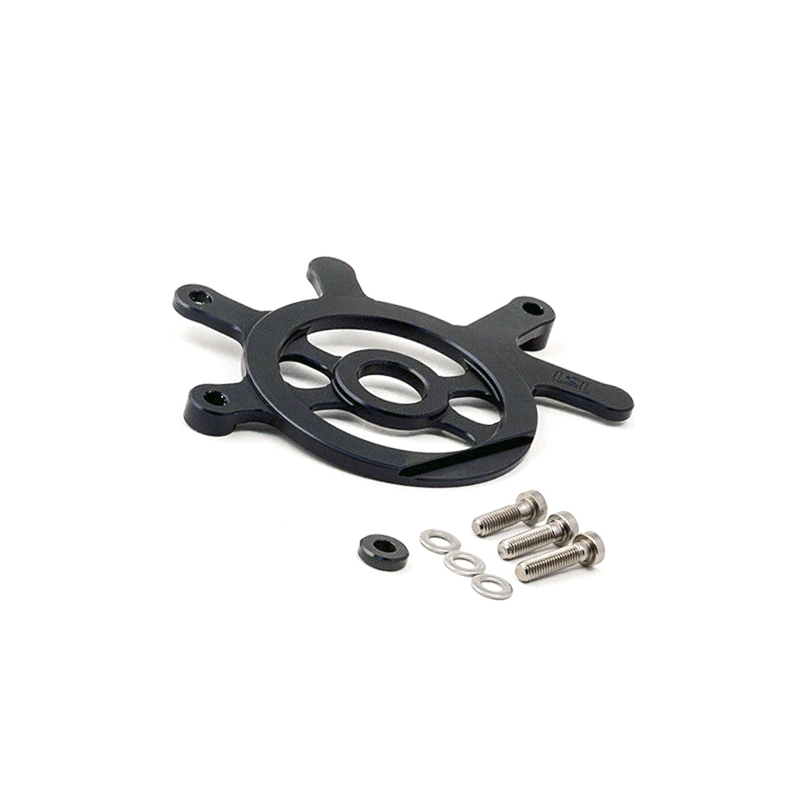 Front sprocket cover Triumph Speed Triple 1050 -'07 black