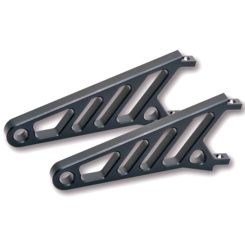 Headlight bracket Highsider Street long black pair