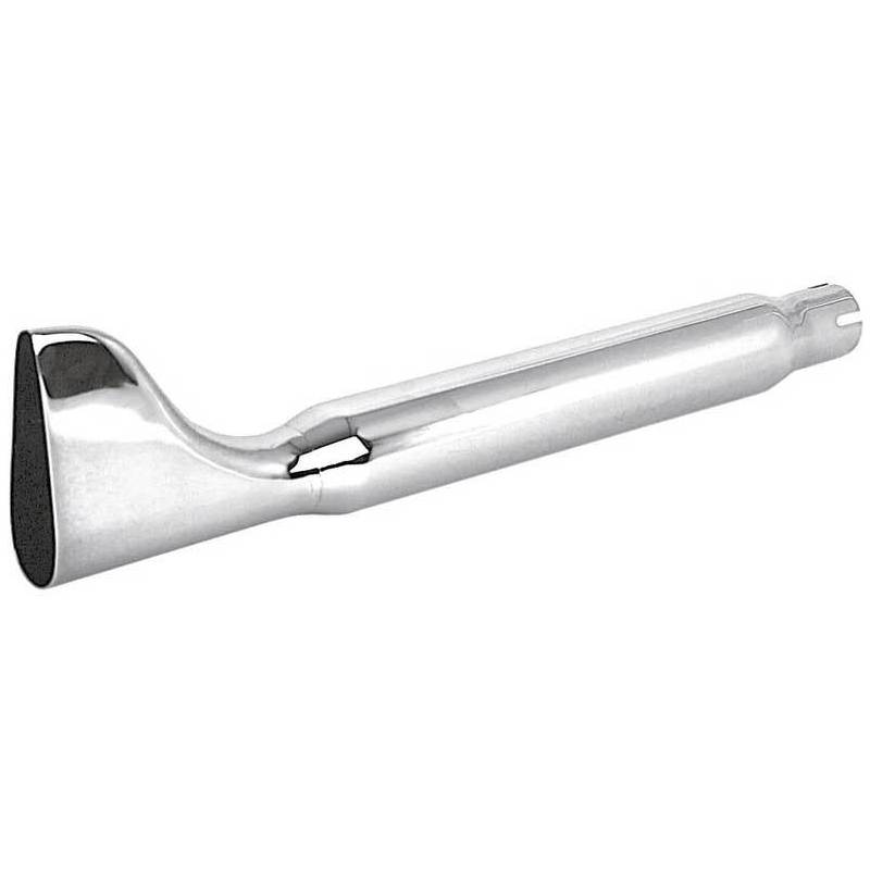 Auspuff Schalldämpfer Paughco Fishtail kurz chrom