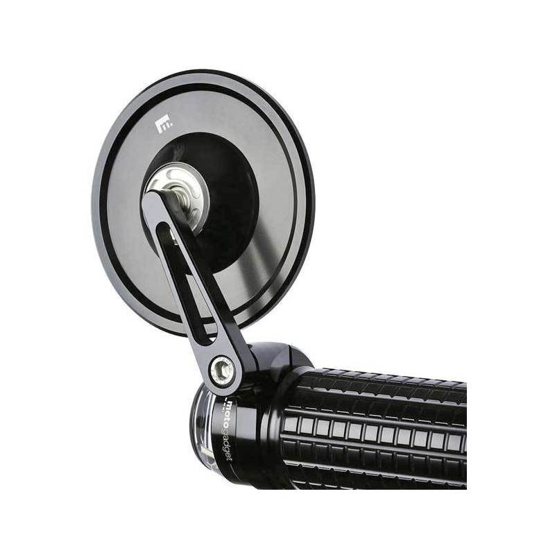 Rearview mirror bar-end Motoadget M-View Spy glass-free black