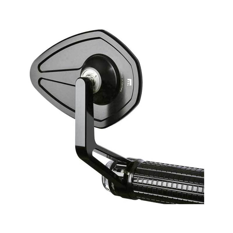 Rearview mirror bar-end Motoadget M-View Flight glass-free black