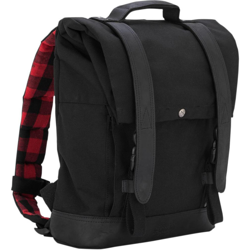 Burly Brand Backpack Burly Roll Top black