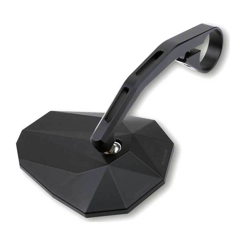 espejo retrovisor extremo de barra highsider stealth x-6 negro