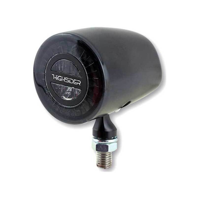Led tail light Highsider Rocket Classic black smoked lens