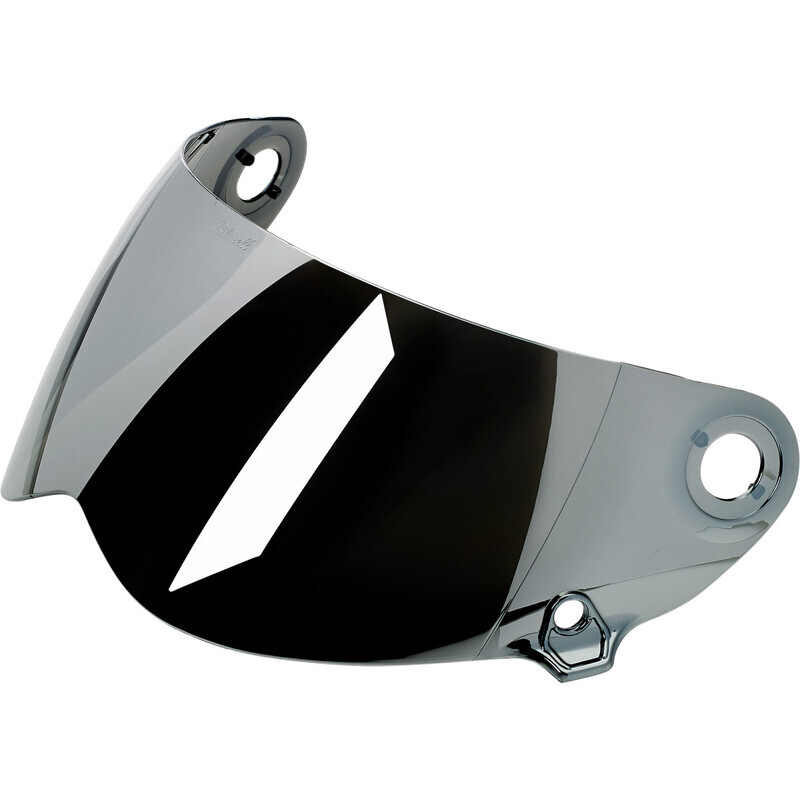 Motorcycle helmet visor Biltwell Lane Splitter Gen2 mirror chrome