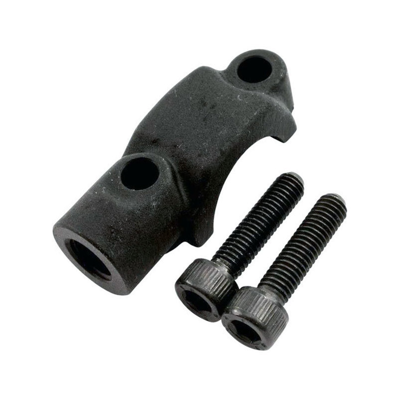 Master cylinder clamp Brembo PS13-16 black with mirror thread left