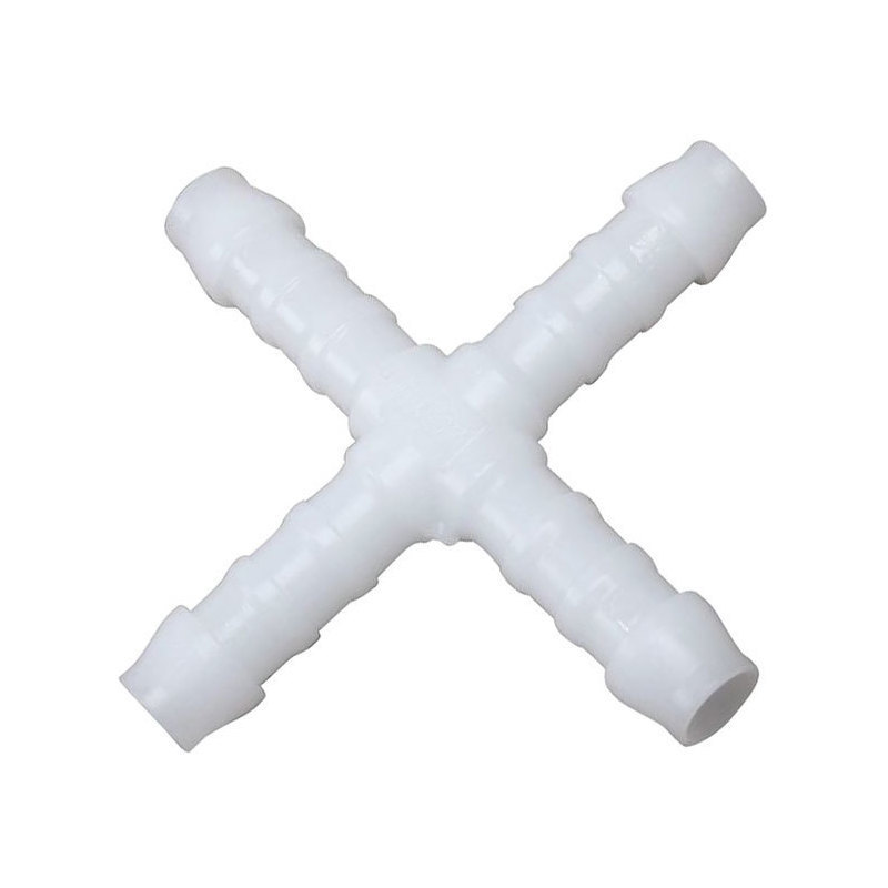 Fuel hose joint X 12mm plastic